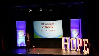 Cognitive Behavioural Therapy CBT for Anxiety  Dr Keith Gaynor  Inspire Hope [upl. by Merat650]