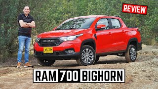 RAM 700 BIG HORN 🔥 Una pickup liviana muy versátil y espaciosa 🔥 Prueba  Reseña 4K [upl. by Anelad532]