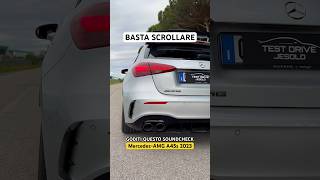 🔈SOUNDCHECK A45s MercedesAMG 2023  Pure Exhaust Sound [upl. by Nager]