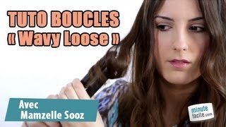 Comment boucler ses cheveux  Avec MamzelleSooz [upl. by Ecnerol]