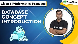 Class 11 Informatics Practices  Database Concepts  Introduction Code 065 [upl. by Arevle422]