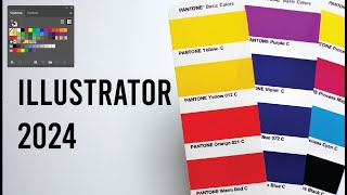 How to get pantone color in adobe 2024 version [upl. by Eenot]