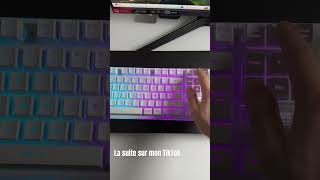 Test RedThunder K10 Ensemble Clavier et Souris sans Fil Gamer gaming clavier redthunder [upl. by Aramit]