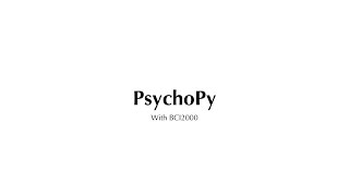 PsychoPy Tutorial [upl. by Jehiah]