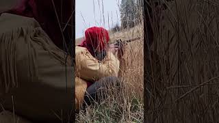 Kibler Southern Mountain Rifle 75 yards DING [upl. by Nirhtak939]