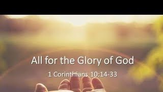 1 Corinthians 101433  Bible study 07112024  Tharamani Christian Assembly [upl. by Crutcher368]