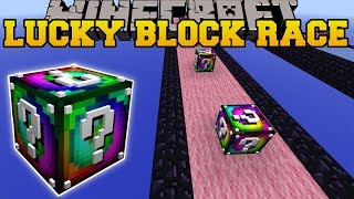 Minecraft EPIC SPIRAL LUCKY BLOCK RACE  Lucky Block Mod  Modded MiniGame [upl. by Divadnhoj]