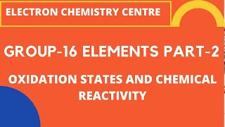 Group16 elements part2Oxygen familyIITNEETCBSEPUCCLASS12 [upl. by Fosque]