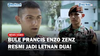 BULE PRANCIS Enzo Zenz Allie Resmi Jadi Letnan Dua Pernah Viral Daftar Tes Akmil 2019 [upl. by Anas403]