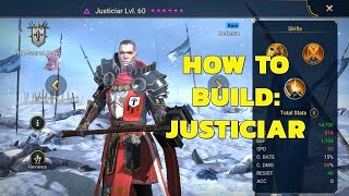 Raid How to Build  Justiciar [upl. by Belford]