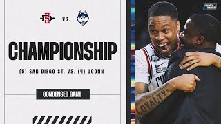 UConn vs San Diego State  National Championship NCAA tournament extended highlights [upl. by Ellett]