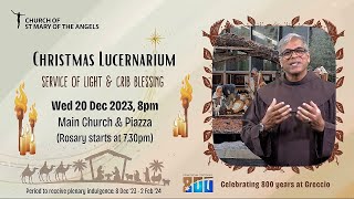 Invitation to the Christmas Lucernarium on 20 December 2023 [upl. by Iona]