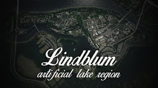 Cities Skylines  Lindblum  Artificial Lake Region [upl. by Sinnal399]