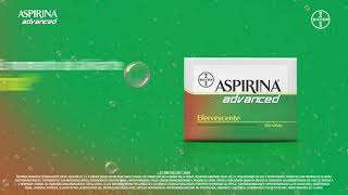 Aspirina Advanced Efervescente  Ecuador [upl. by Analim]