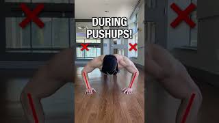 PushUp Mistake SAVE YOUR SHOULDERS [upl. by Airreis]