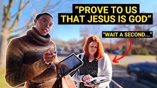 Jehovahs Witness SILENT After Seeing Jesus Is God [upl. by Towney]