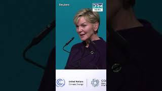 US Energy Secretary Jennifer Granholms Remarks at COP29 in Baku  DRM News  AC1V [upl. by Ennasor675]