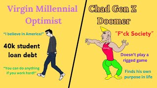 Gen Z Doomerism vs Millennial Positive Thinking [upl. by Micheline]