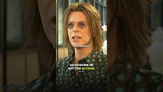 David Bowie on Quitting ALCOHOL [upl. by Arahsak767]