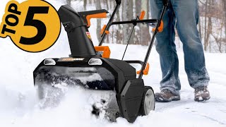 TOP 5 Best Snow blowers Today’s Top Picks [upl. by Asiram684]