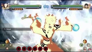 Double Rasenshuriken Hits and Rasenshuriken Throw [upl. by Ajax456]