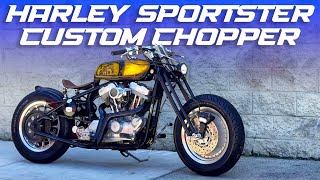 2000 Harley Davidson Sportster Bobber  Quick Ride Review [upl. by Haggi]