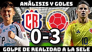 COSTA RICA VS COLOMBIA 03 RESUMEN  GOLEADA COLOMBIANA en la COPA AMÉRICA [upl. by Bollinger]