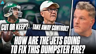 Former NFL GM Breaks Down How Jets Can Rebuild This Dumpster Fire  Pat McAfee Show [upl. by Ecnarretal888]