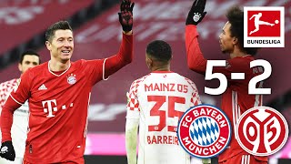 FC Bayern München  1 FSV Mainz 05  52  Highlights  Matchday 14 – Bundesliga 202021 [upl. by Clo]