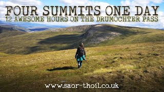 Drumochter Pass  Four Munros and One Day [upl. by Vacla]