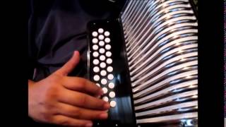 el corrido del 585 ramon ayala instruccional slow acordeon sol principiante [upl. by Kina]