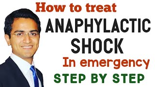 ANAPHYLACTIC SHOCKANAPHYLAXIS EMERGENCY MANAGEMENT PROTOCOLANAPHYLAXIS REACTION TREATMENT NURSING [upl. by Fessuoy763]