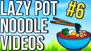 10 Minutes of Lazy Pot Noodle Cooking ASMR videos 6  COOKING  ASMR  MUKBANG [upl. by Ahsik]