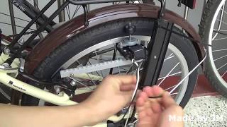 Shaded Pole Motor Generator for Bicycle [upl. by Boleslaw]