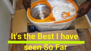 THE NEW MASTERTOP Spin Mop and Bucket with Wringer Set  Quick DIY Set Up [upl. by Cressida]