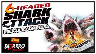 6 Headed Shark Attack  SUB ESP  SHARK MOVIE [upl. by Kinom]