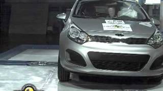 Kia Rio Euro NCAP çarpışma testi [upl. by Eitsirc]