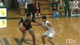 Central Lafourche Trojans vs Terrebonne High Tigers Boys Basketball Game 1623 [upl. by Hamilah]