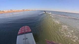 Fun little Dredgers last of Kirk POV Longboard Surfing Croatan Virginia Beach 10122024 Takayama [upl. by Haela]