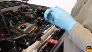 How to Replace Spark Plugs in a Toyota 3RZFE Engine [upl. by Galatia]