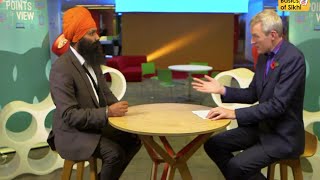 Jagmeet Singh explains Sunday Morning Live protest on Points of View with Jeremy Vine [upl. by Tikna]