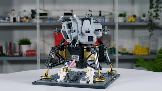 LEGO Lunar Lander Designer Video Review 10266 [upl. by Asilej]