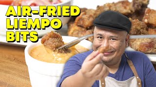 Crispy AirFried Liempo Bits Recipe with 2Way Sauce  SIMPOL  CHEF TATUNG [upl. by Spanos243]