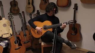 Manuel Contreras II F5  fine flamenco guitar with a great sound [upl. by Elsa612]