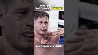 INSTANT KNOCK DOWN Pacquiao vs Algieri boxing knockoutpower boxingfight trending trendingshort [upl. by Concha455]