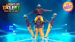 Indias Got Talent  Hat Dancers की InSync Performance ने जीता Judges का दिल  Season 9Throwback [upl. by Ailegnave]