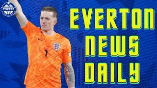 Pickford Equals England Record  Everton News Daily [upl. by Aitnom175]