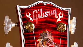 The Custom Shop Finally Went CRAZY  2022 Gibson China Dragon Les Paul Custom [upl. by Enneire]