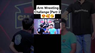 Check pinned comment for Part1 Ritik sir 😍🥰Arm Wrestling Challenge💪 Part2 shorts ytshorts [upl. by Atikkin]