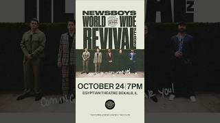 Chicagoland Newboys will be LIVE Oct 24 in DeKalb Tix are going fast  get yours now newsboys [upl. by Lucian]